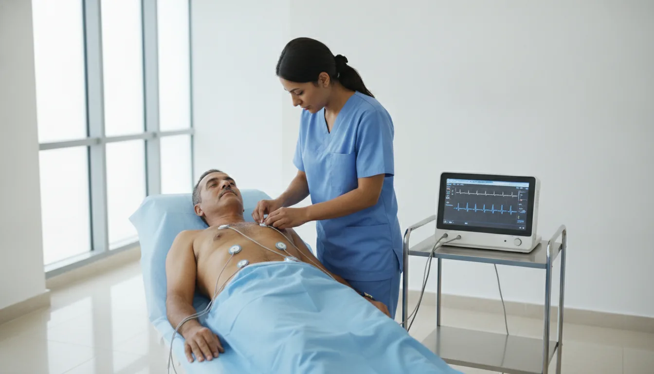 Electrocardiogramme (ECG) de repos