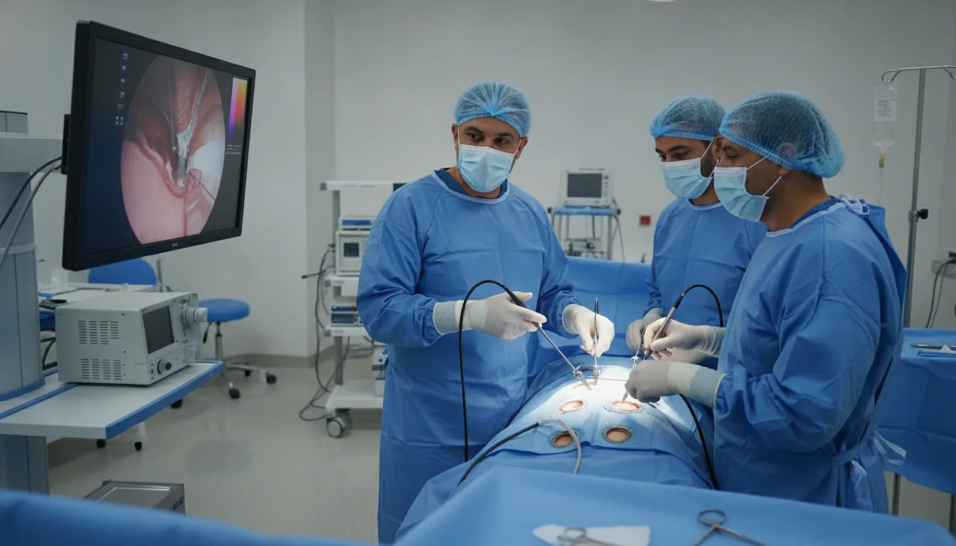Prostatectomie laparoscopique