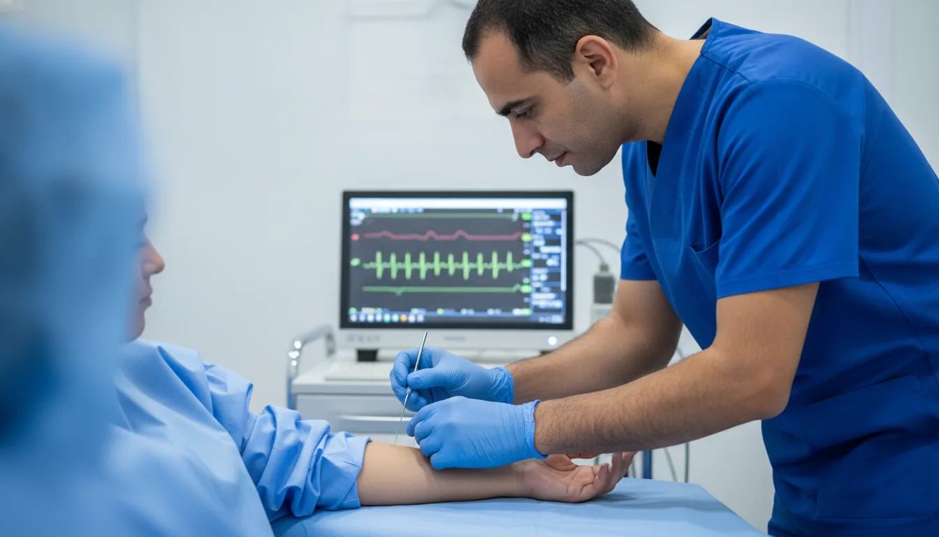 Électromyogramme (EMG) de détection
