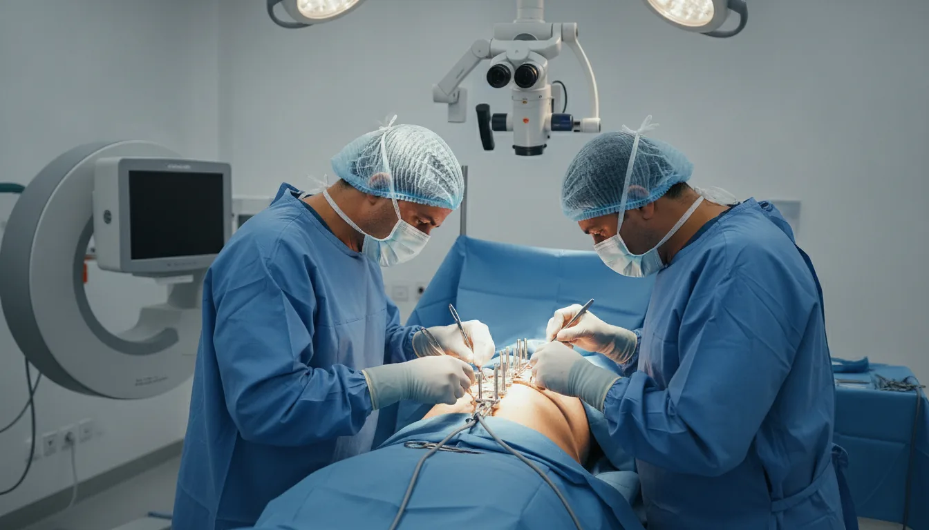 Chirurgie du rachis (stabilisation, arthrodèse)
