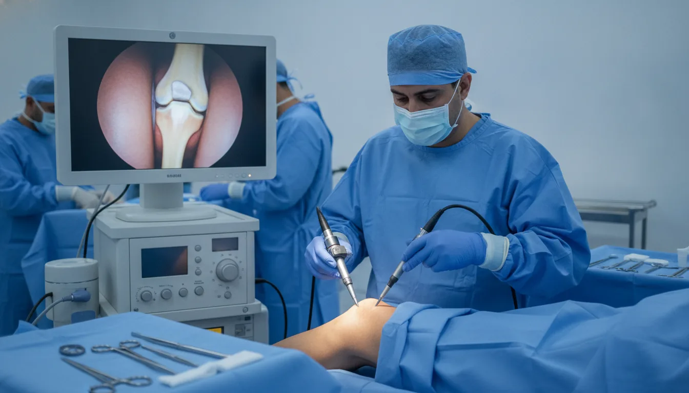 Arthroscopie (genou, épaule, cheville)